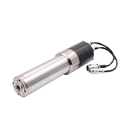 1,2 kW ISO10 wassergekühlter automatischer Spindelmotor 110 V/220 V/380 V 30000 U/min 1000 Hz 4-polig IS010(110v,Metal plug) von JCQXJJLWN