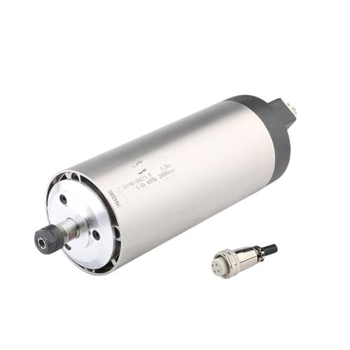 1,5 KW CNC 1500 W runder luftgekühlter Spindelmotor ER11 D=80mm 220 V 5,6 A 24000 U/min(1.5kw 380V ER11) von JCQXJJLWN