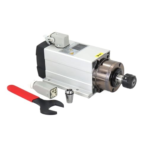 1,5 kW luftgekühlter Spindelmotor 220 V 380 V ER20 18000 U/min GDF46-18Z(1.5KW 220V ER20,With Base) von JCQXJJLWN
