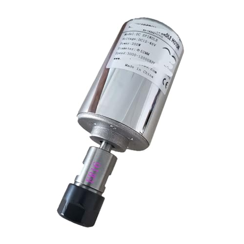 200w Spindelmotor Luftkühlung 0,2 KW Spindel DC Motor CNC ER16-8MM(ER16 8MM) von JCQXJJLWN