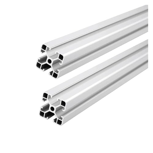 2PC 4040 Aluminiumprofil Europäischer Standard Eloxiert Extrudiert 100-550mm Länge Linearführungsschienen(100mm) von JCQXJJLWN