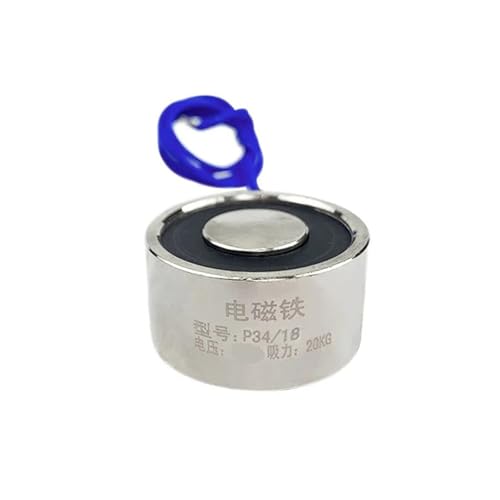 34 mm zylindrischer Saugnapf-Elektromagnet P34/18 20 kg 200 N(12V) von JCQXJJLWN