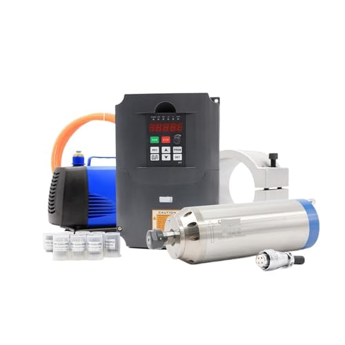 4,5kw ER20 wassergekühlte Spindel 4 Stück Keramikkugellager D=100mm(220v) von JCQXJJLWN