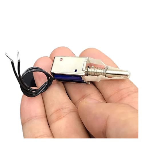 DC 5V-12V 6V DC Elektromagnet Push-Pull Saugfedermagnet 25 Ohm von JCQXJJLWN