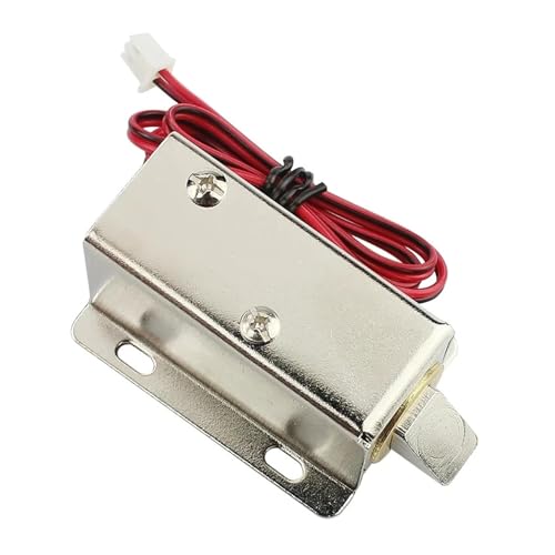 DC kleines elektrisches Riegelschloss for die Zugangskontrolle DC12v/24v Schranktürschloss(12V lock) von JCQXJJLWN