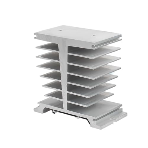 Einphasiger Halbleiterrelais-Kühlkörper HS8-050K aus Aluminiumlegierung(HS8 050K) von JCQXJJLWN