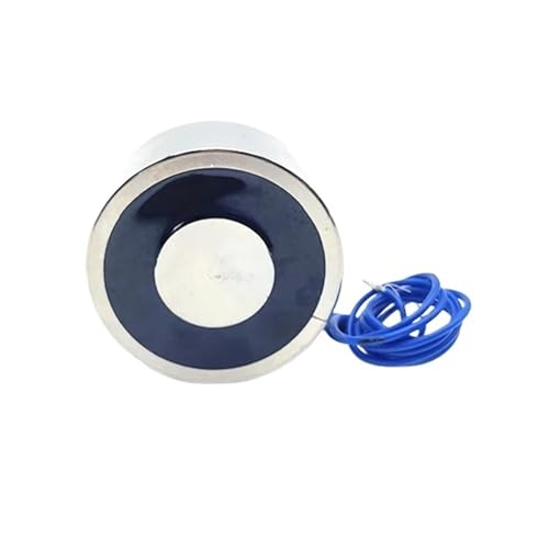 Elektromagnet 49/21 DC 6V 12V 24V Zylindrisch 40KG/400N Stark(DC 24V) von JCQXJJLWN