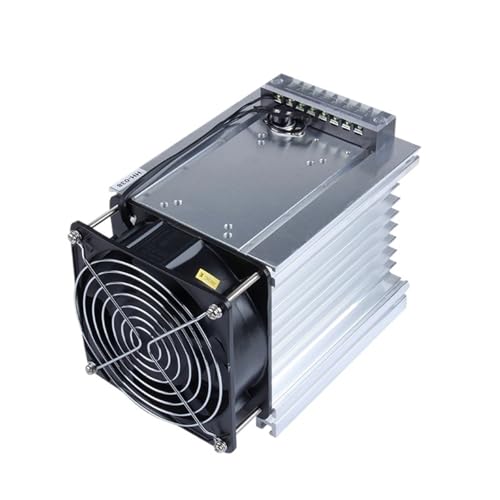 Halbleiterrelais-Kühler HH-038 Dreiphasenbasis ≤100A mit Lüfter von JCQXJJLWN
