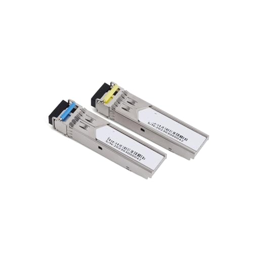 JCQXJJLWN 1 Paar Gigabit-Glasfaser-SFP-Module 1000M LC 1,25G Singlemode A+B(3KM) von JCQXJJLWN