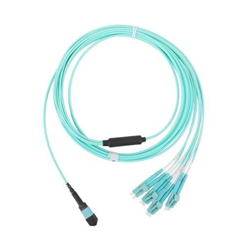 JCQXJJLWN 1 STÜCK 10G Multimode 8-adriges MPO auf 8LC OM3 Glasfaser-Verlängerungskabel(1 m) von JCQXJJLWN