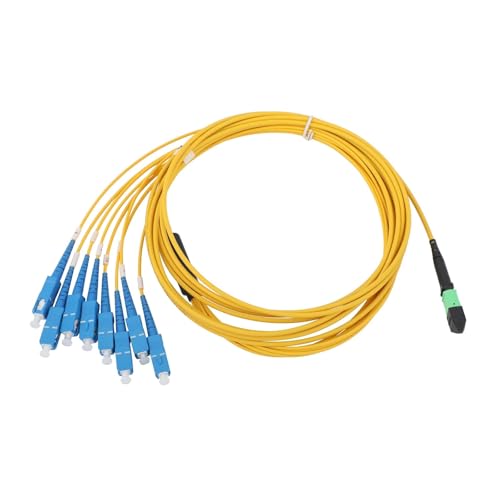 JCQXJJLWN 1 STÜCK Singlemode 8-adriges MPO auf 8SC/UPC Glasfaser SM-Patchkabel(10M) von JCQXJJLWN