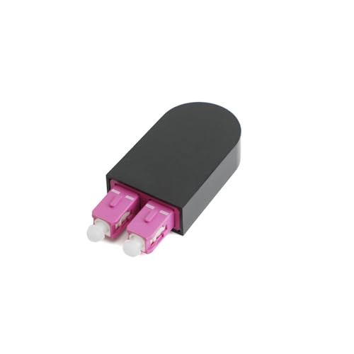 JCQXJJLWN 1 x 2SC UPC Fiber Loopback-Stecker Singlemode Multimode OM3 OM4 Adapter(A-L-USC-OM4) von JCQXJJLWN