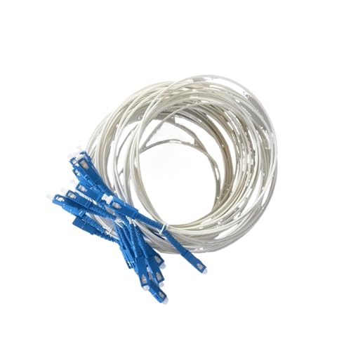 JCQXJJLWN 10/50 1 m/2 m Lange Indoor-Drop-Kabel, Glasfaser-Patchkabel, SC/UPC-SC/UPC FTTR-Einzelader-Verlängerungskabel mit hoher Biegefestigkeit(10pcs Drop 1M SCupc) von JCQXJJLWN