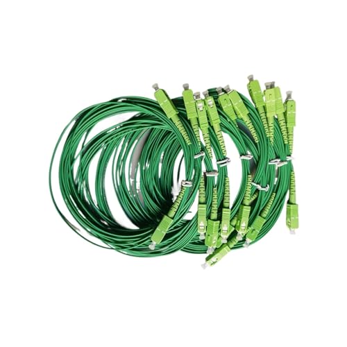 JCQXJJLWN 10 Glasfaser-Patchkabel SC/APC-SC/APC Singlemode Singlecore G657A2 1,6mm lang 3,5 Meter JCQXJJLWN 10 Glasfaser-Patchkabel SC/APC-SC/APC Singlemode Singlecore G657A2 1,6mm lang 3,5 Meter von JCQXJJLWN