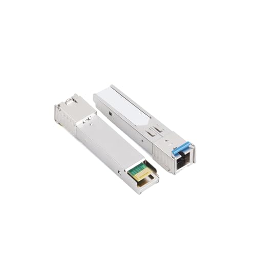 JCQXJJLWN 10 Paare 1,25G Gigabit-Glasfaser-SFP-Module SC 1310 nm/1550 nm Singlemode A+B 1000 M(80KM) von JCQXJJLWN