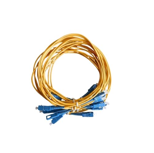JCQXJJLWN 10 Stück SC/UPC-SC/UPC FTTR-Verlängerungskabel for den Innenbereich, Simplex 9/125μm, Glasfaserkabel(10pcs 100cm) von JCQXJJLWN