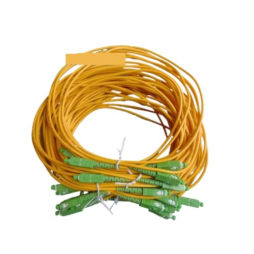 JCQXJJLWN 10er-Pack Glasfaserkabel SC/APC-SC/APC Simplex-Modus Indoor FTTR(10pcs 1.5M) von JCQXJJLWN