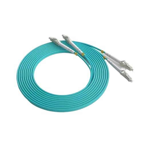 JCQXJJLWN 10er-Pack LC/UPC-LC/UPC MM OM3 Duplex 2,0 mm Glasfaser-Patchkabel 10G(10PCS 1 M) von JCQXJJLWN