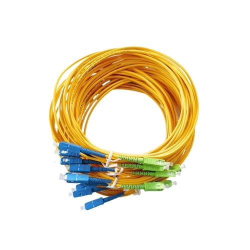 JCQXJJLWN 10er-Pack SC/APC-SC/UPC 2 Meter 9/125μm FTTH-Verlängerungskabel for den Innenbereich, Simplex-Konvertierungs-Patchkabel JCQXJJLWN 10er-Pack SC/APC-SC/UPC 2 Meter 9/125μm FTTH-Verlängerungskabel for den Innenbereich, Simplex-Konvertierungs-Patchkabel von JCQXJJLWN