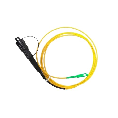 JCQXJJLWN 10er-Pack SC auf SC APC Glasfaser-Patchkabel Singlemode Simplex 3,0 mm(1 m) von JCQXJJLWN