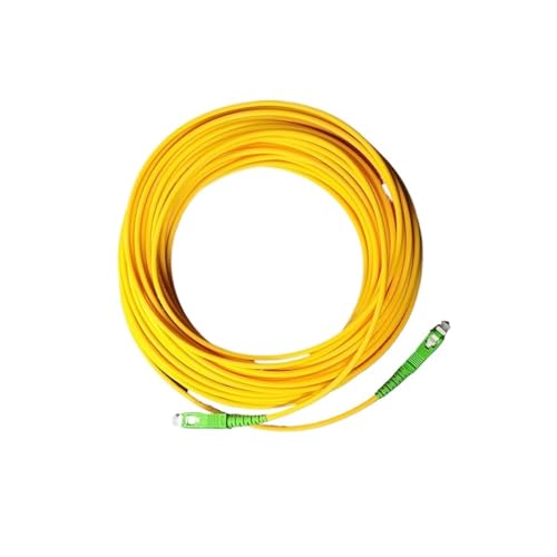 JCQXJJLWN 10m 15m 20m 30m SC/APC-SC/APC Glasfaser-Patchkabel Ftth-Verlängerungskabel(10Meters SCAPC-SCAPC) von JCQXJJLWN