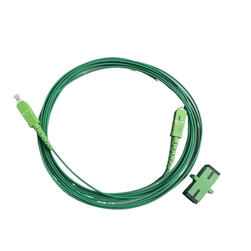 JCQXJJLWN 1er-Pack Glasfaserkabel 1,6mm FTTH Singlemode Singlecore SC/APC mit SC-Stecker(2.5M) von JCQXJJLWN