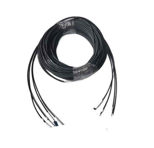 JCQXJJLWN 2/4/6/8-adriges TPU-Panzer-Glasfaserkabel, Singlemode, LC SC UPC, Glasfaser-Patchkabel, Outdoor(4 Cores LC-LC 1 Meter) von JCQXJJLWN