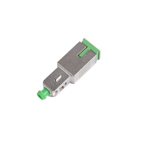 JCQXJJLWN 2 Stück APC SC Glasfaseradapter Singlemode SC Stecker auf SC Buchse(3DB) von JCQXJJLWN