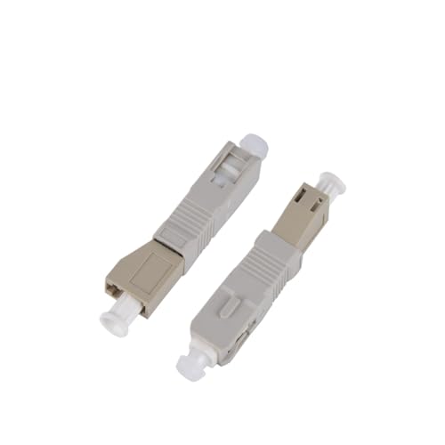 JCQXJJLWN 2-teiliger LWL-Stecker APC/UPC SC Stecker auf FC/LC/SC/ST Buchse Singlemode Multimode MO3(USC-M-ULC-F-M) von JCQXJJLWN
