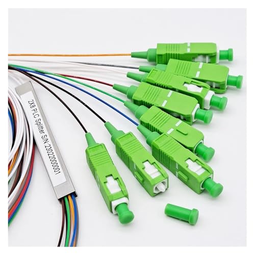 JCQXJJLWN 2 x 2x8 PLC SC Abgewinkelter Glasfaser-Splitter mit physischem Kontakt SM 0,9 mm G657A 9/125 µm FTTH JCQXJJLWN 2 x 2x8 PLC SC Abgewinkelter Glasfaser-Splitter mit physischem Kontakt SM 0,9 mm G657A 9/125 µm FTTH von JCQXJJLWN