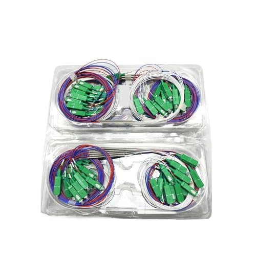 JCQXJJLWN 20 Teile/los SC/Abgewinkelt physikalische kontaktieren Fiber Optic FBT Splitter mit stecker 1x2 0,9mm(20-80) von JCQXJJLWN