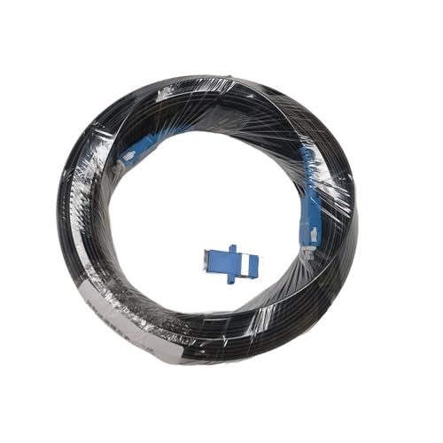 JCQXJJLWN 20 m – 500 m FTTH SC/UPC-SC/UPC Singlemode-Glasfaserkabel for den Außenbereich(30M with Adapter) von JCQXJJLWN