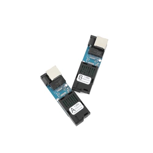 JCQXJJLWN 5-paariger Gigabit-Glasfaser-Medienkonverter 10/100/1000 Mbit/s Singlemode 3 km UPC/APC SC-Ports JCQXJJLWN 5-paariger Gigabit-Glasfaser-Medienkonverter 10/100/1000 Mbit/s Singlemode 3 km UPC/APC SC-Ports von JCQXJJLWN