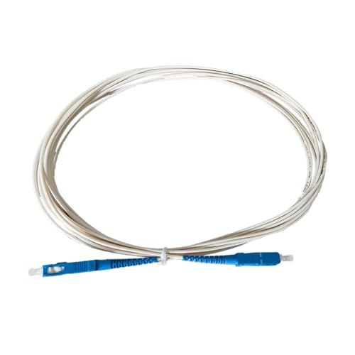JCQXJJLWN 5m/10m Glasfaserkabel SC/UPC-SC/UPC 2,0mm Singlemode Innenverlängerungskabel mit Simplexkonverter(10M SC UPC Fiber) von JCQXJJLWN