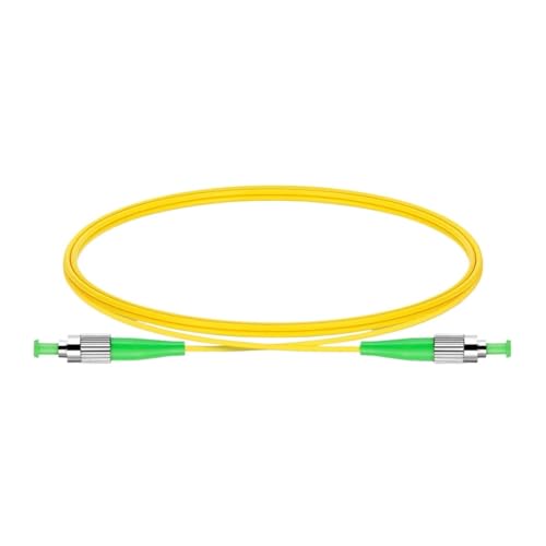 JCQXJJLWN FC/APC-FC/APC Singlemode G657A1 Simplex 2,0 mm Vollader-Glasfaser-Patchkabel mit LSZH-Ummantelung(10PCS 2M 7ft) von JCQXJJLWN