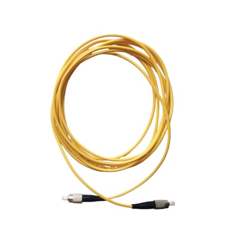 JCQXJJLWN FC/UPC-FC/UPC Glasfaser-Patchkabel, Singlemode, Single-Core, FTTH, 3,0 mm, Verlängerungskabel(10M FCupcWith Adapter) von JCQXJJLWN