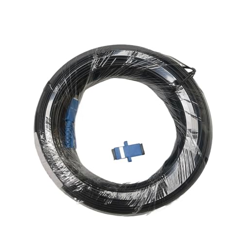 JCQXJJLWN FTTH-SC/UPC-SC/UPC-Singlemode-Einzelfaser-Patchkabel for den Außenbereich, 20m/30m(50MUPC with Adapter) von JCQXJJLWN