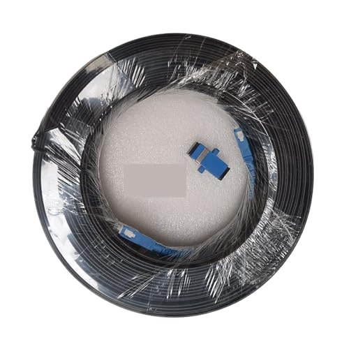 JCQXJJLWN FTTH-SC/UPC-SC/UPC-Singlemode-Einzelfaser-Patchkabel for den Außenbereich, 20m/30m(60MUPC with Adapter) von JCQXJJLWN