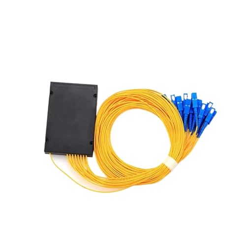 JCQXJJLWN Faser FTTH SC/APC FBT optischer Koppler 1:8, 1:16, SC UPC Singlemode Simplex 1M PLC optischer Splitter(1X2 UPC) von JCQXJJLWN