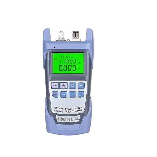 JCQXJJLWN Fiber Optic Power Meter 10 Rote Lichtquelle 10km Optische Dämpfung Tester(Including red Light) von JCQXJJLWN