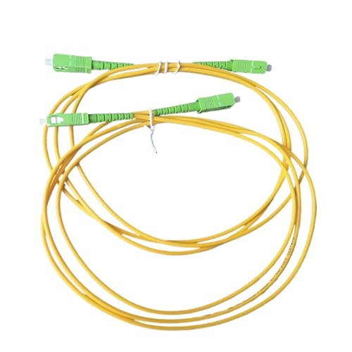 JCQXJJLWN Glasfaser-Patchkabel FTTH SC/APC-SC/APC Singlemode-Konverter 1,5 m Verlängerungskabel(1 pcs) von JCQXJJLWN
