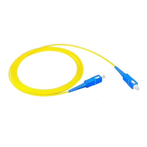 JCQXJJLWN Glasfaser-Patchkabel Singlemode-Einzelader LSZH SC/UPC-SC/UPC 3,0 mm(10m) von JCQXJJLWN