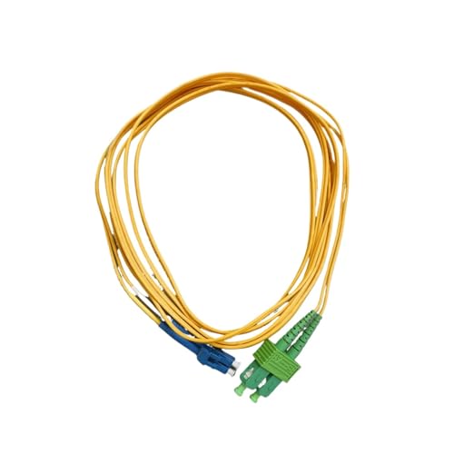 JCQXJJLWN Glasfaserkabel LC/UPC-SC/APC 1/2/3/5/7M 2,0 mm FTTH-Einzelmodus-Duplex-Verlängerungskabel for den Innenbereich(LC UPC SC APC 5M) von JCQXJJLWN