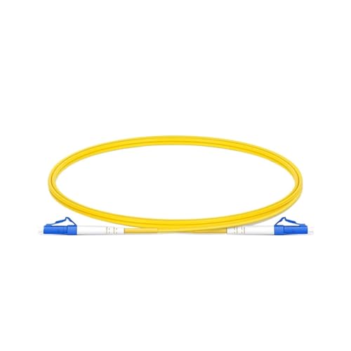 JCQXJJLWN LC/UPC, Singlemode G657A2 Simplex 2,0 mm Glasfaser-Patchkabel mit LSZH-Ummantelung(10 PCS 1M 3ft) von JCQXJJLWN