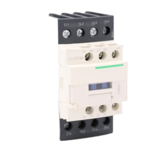 JCQXJJLWN LC1DT40M7 AC elektromagnetischer Schütz 4P 4NO LC1-DT40M7 40A 220V AC Spule JCQXJJLWN LC1DT40M7 AC elektromagnetischer Schütz 4P 4NO LC1-DT40M7 40A 220V AC Spule von JCQXJJLWN
