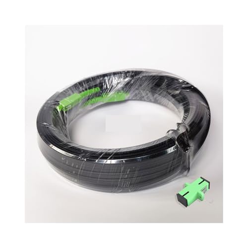 JCQXJJLWN Outdoor FTTH Drop Kabel verlängerung Kabel 50m/60m/70m SC/APC-SC/APC Kommunikation Fiber Optic Single Mode(70MAPC with Adapter) von JCQXJJLWN