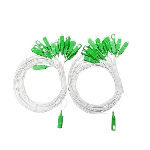 JCQXJJLWN PLC 0,9 mm 1 m SC/abgewinkelter physischer Kontakt SM Singlemode G657A1 PVC FTTH Glasfasersplitter(10pcs 1x32) von JCQXJJLWN