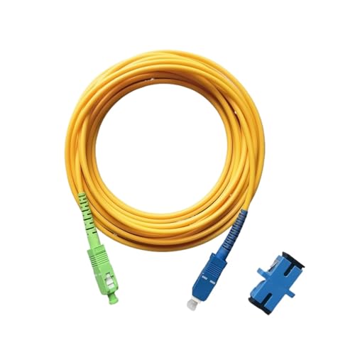 JCQXJJLWN SC/APC-SC/UPC-Glasfaser-Patchkabel for FTTH-Verlängerungskabel im Innenbereich(300cm with Adapter) von JCQXJJLWN
