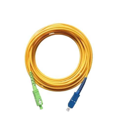 JCQXJJLWN SC/APC-SC/UPC LSZH/PVC-Glasfaser-Patchkabel G657A1/G652D FTTR-Verlängerungskabel for den Innenbereich(PVC 500cm) von JCQXJJLWN