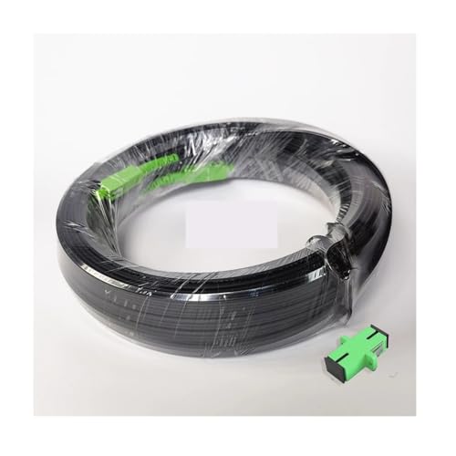 JCQXJJLWN SC-SC/Abgewinkeltes physisches Kontaktkabel for den Außenbereich, 20–100 m, FTTH-Singlemode-Einzelfaserstecker(60M with Adapter) von JCQXJJLWN